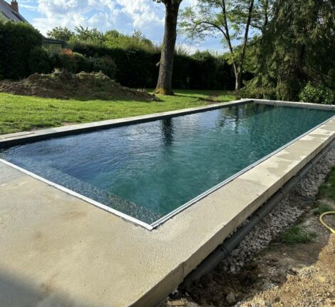 Construction d'une piscine en béton à Crecy-la-Chapelle (77)