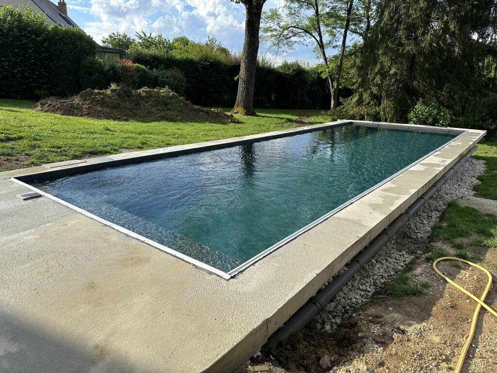 Construction d'une piscine en béton à Crecy-la-Chapelle (77)