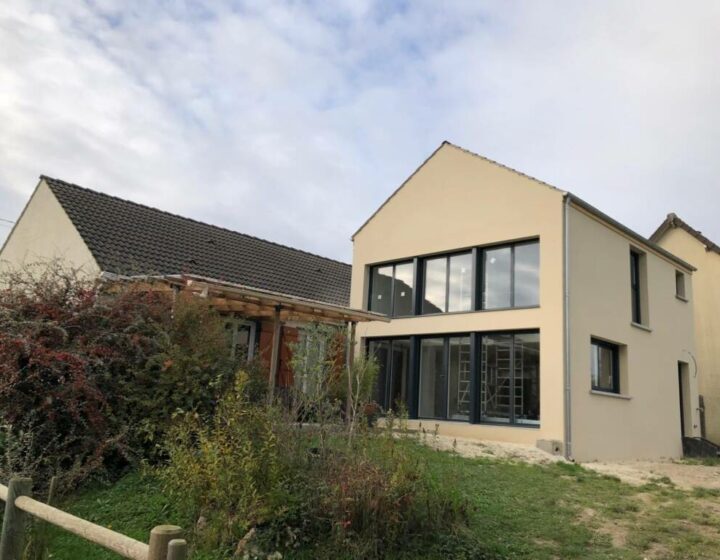 Extension moderne et durable près de Lagny